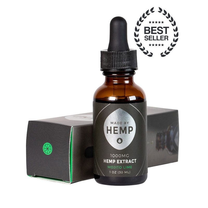 Made by Hemp – Hemp Extract Tincture (1oz, 1000mg CBD)