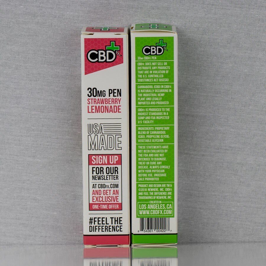 CBDfx – Disposable Vape Pen (30mg CBD)