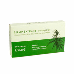 Endoca – Hemp CBD Suppository (50mg CBD each)