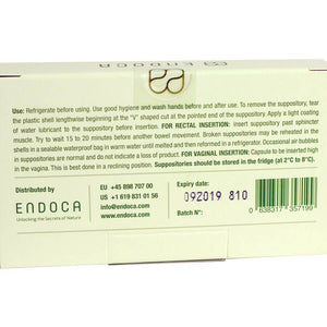 Endoca – Hemp CBD Suppository (50mg CBD each)